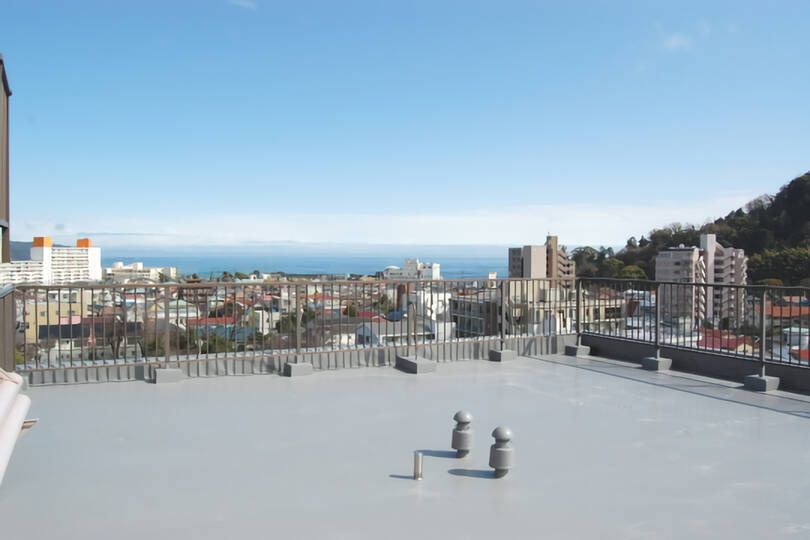 マンション屋上