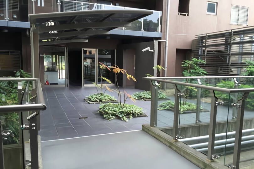 マンション入口