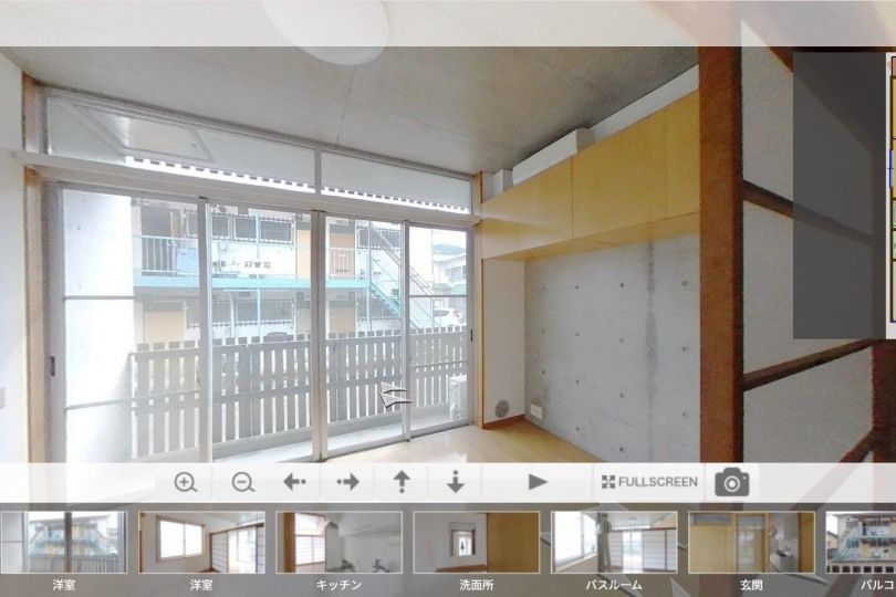 湯河原町土肥　ジョリクラウド湯河原　1階3K角部屋 パノラマ