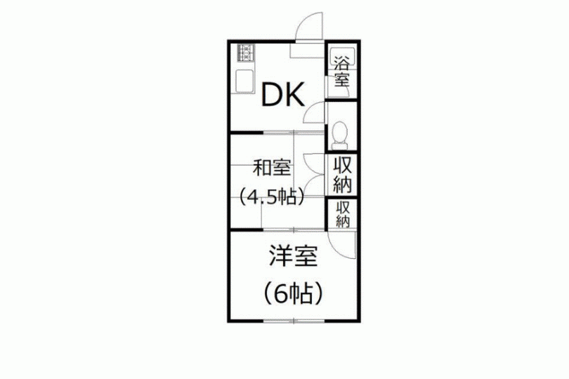 湯河原町土肥　芝川荘　リフォーム済2階2DK 画像14