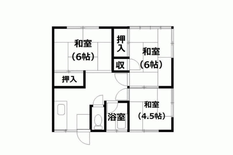 湯河原町中央　サンヴェール湯河原　2階3DK 画像15