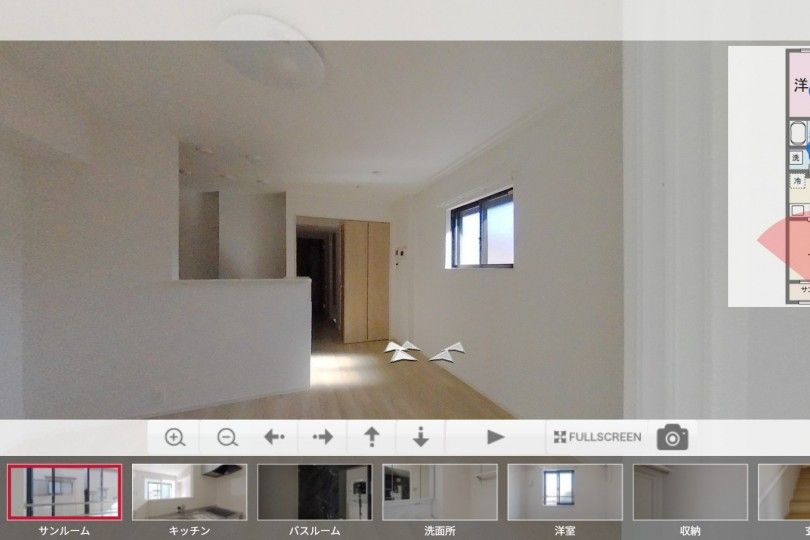 湯河原町門川 マーメイド・ココ　201　1LDK　駅まで徒歩約13分 パノラマ