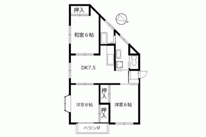 湯河原町門川 ジェイムかわばた 2階3DK 駅まで徒歩約15分 画像18