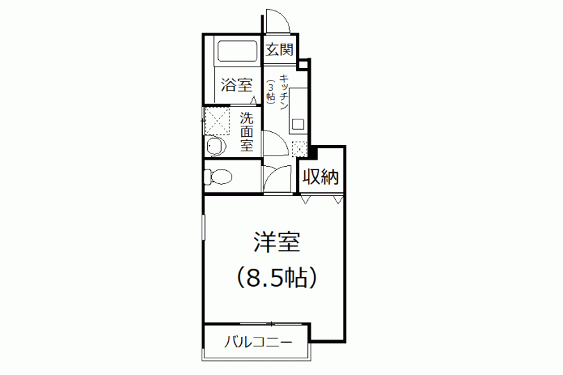 湯河原町土肥　ベル・フラン　1階1K 画像12