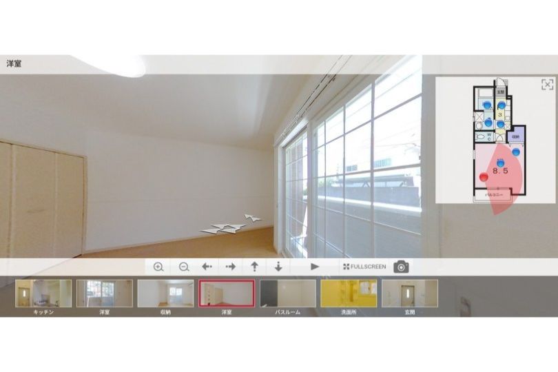 湯河原町土肥　ベル・フラン　104　1K パノラマ