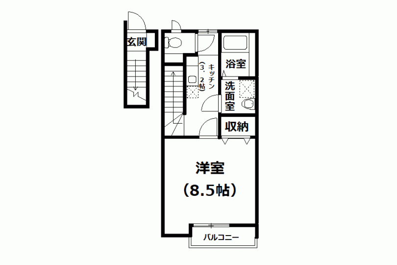 湯河原町土肥 ベル・フラン 203 1K 画像12