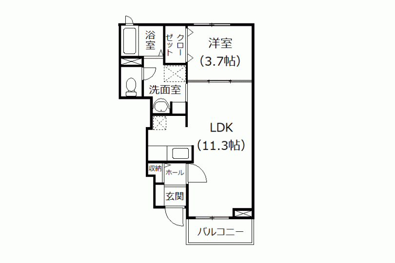 湯河原町宮下　Ｓｕｎ　Ａｖｅｎｕｅ　1階1LDK 画像12