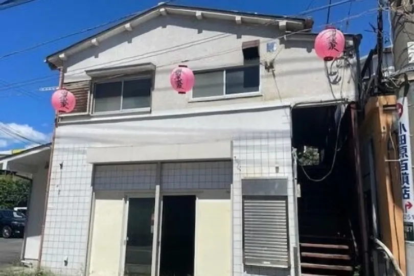 湯河原町宮下 石川店舗 名店街沿いの好立地 貸店舗の外観