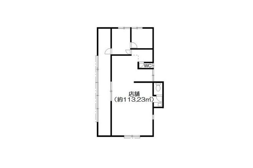 湯河原町宮下　石川店舗　名店街沿いの好立地　貸店舗 画像14