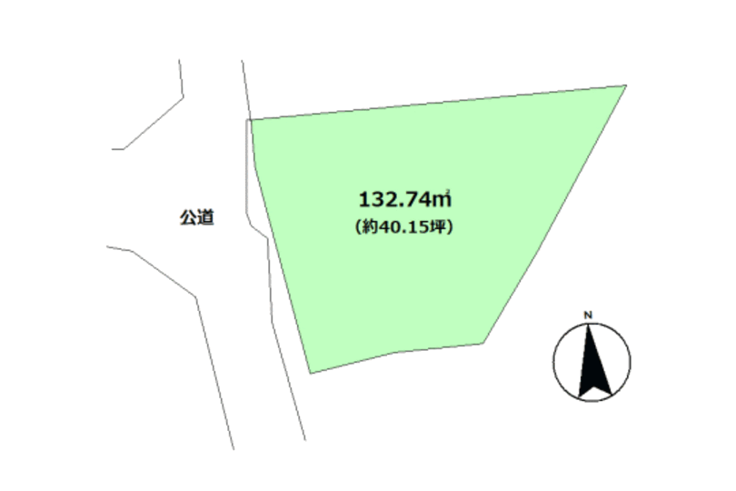 湯河原町鍛冶屋 閑静な住宅地 約40坪の売地 画像6