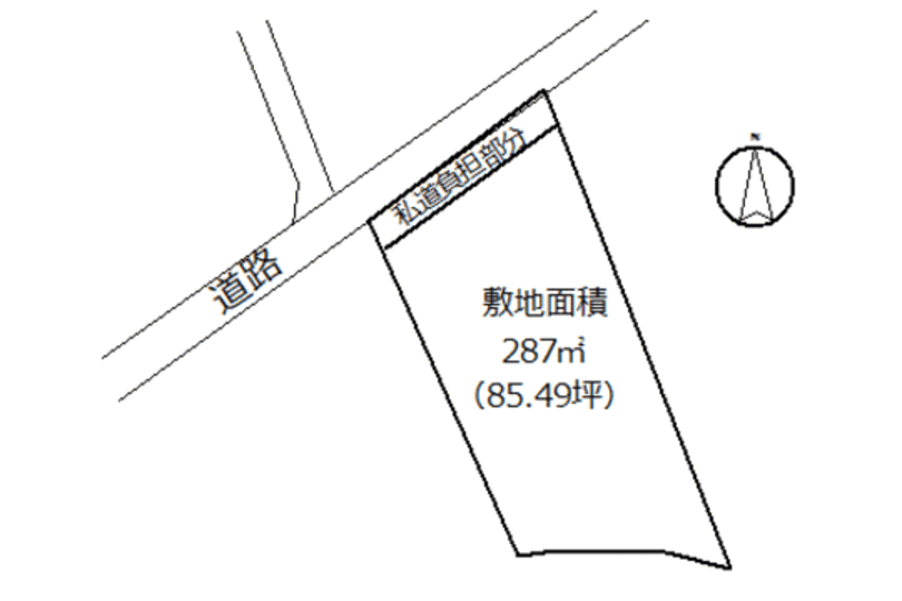 湯河原町宮上 上野郷(東南宮上分譲地) 古家付き売地 約85坪 画像8