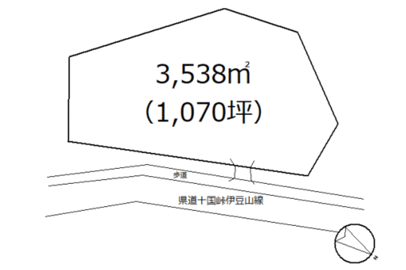 熱海泉　自然豊かな環境　約1070坪の広大な売地 画像7