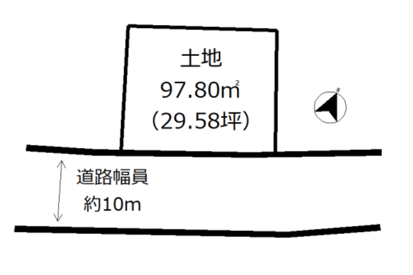熱海市伊豆山　国道沿いでアクセス良好　平坦な約30坪売地 画像4