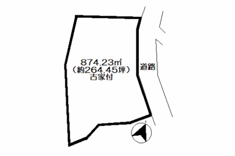 湯河原町吉浜 駅徒歩圏内生活便利 古家付き土地 画像11