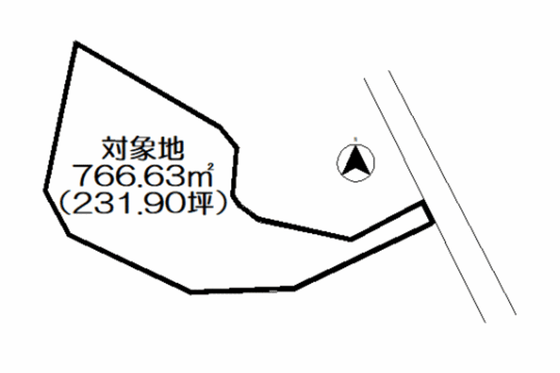 真鶴町真鶴　約231坪　建築条件なし更地　真鶴駅徒歩圏内生活便利 画像6