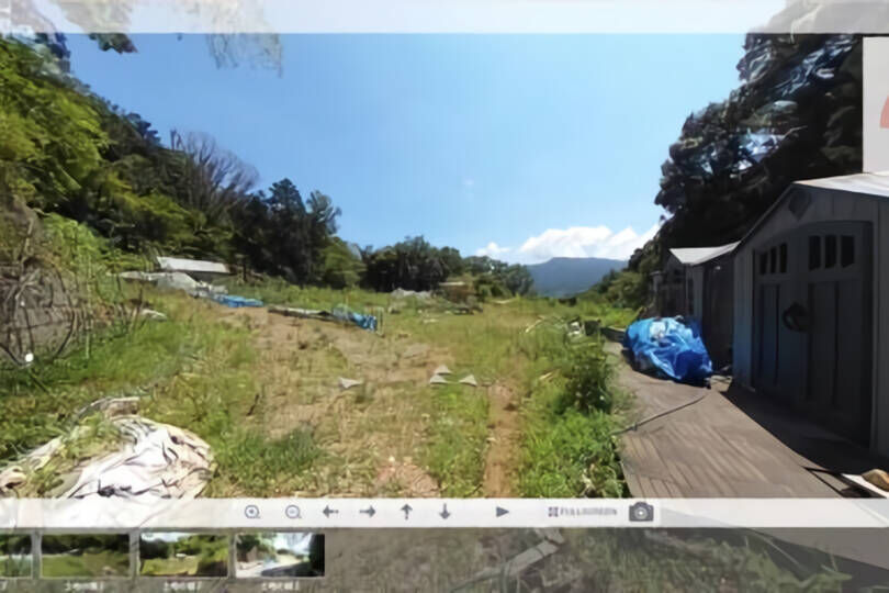 湯河原町宮上　約1261坪売地　陽当たり良好　高台 パノラマ