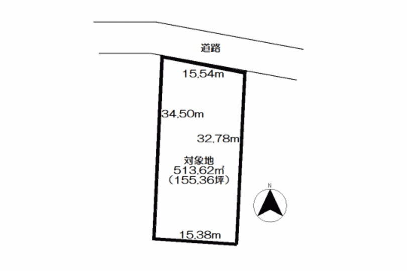 湯河原駅まで100m 155坪平坦土地 現在駐車場利用中 画像9