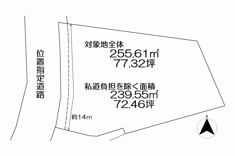 湯河原町宮下 駅徒歩11分 相模湾と市街地一望の77坪土地 画像9
