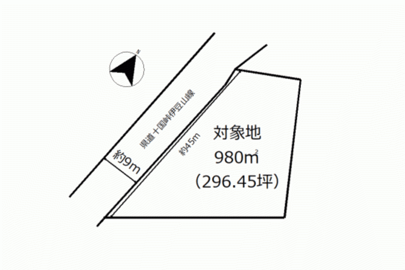 相模湾一望の高台・保養所などに最適 約296坪売地 画像10