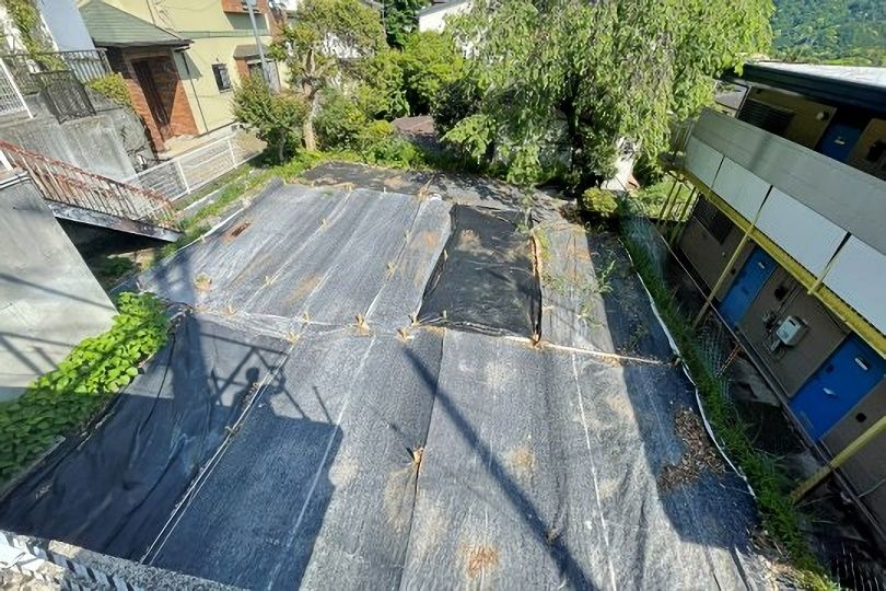 湯河原町宮上 敷地約64坪 山並み眺望 更地
