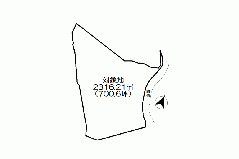 湯河原町鍛冶屋 約700坪の更地 新崎川近くの穏やかな環境 建築条件無し 画像9