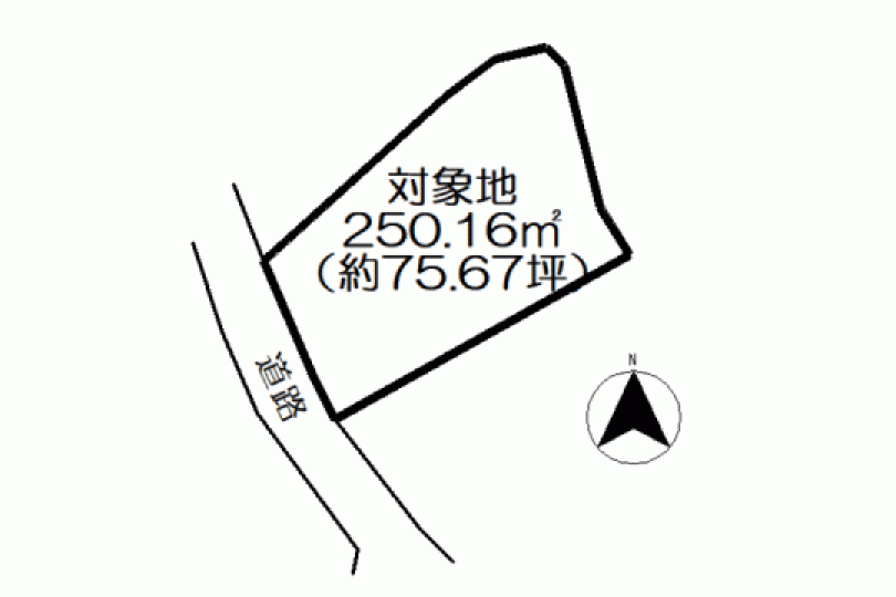 湯河原町鍛冶屋 自然豊かで閑静な住宅街 約75坪売地 画像6