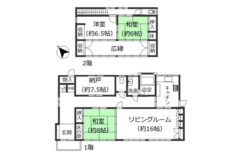 熱海市泉 3SLDK 2台以上駐車可能なスペース付 戸建 画像13
