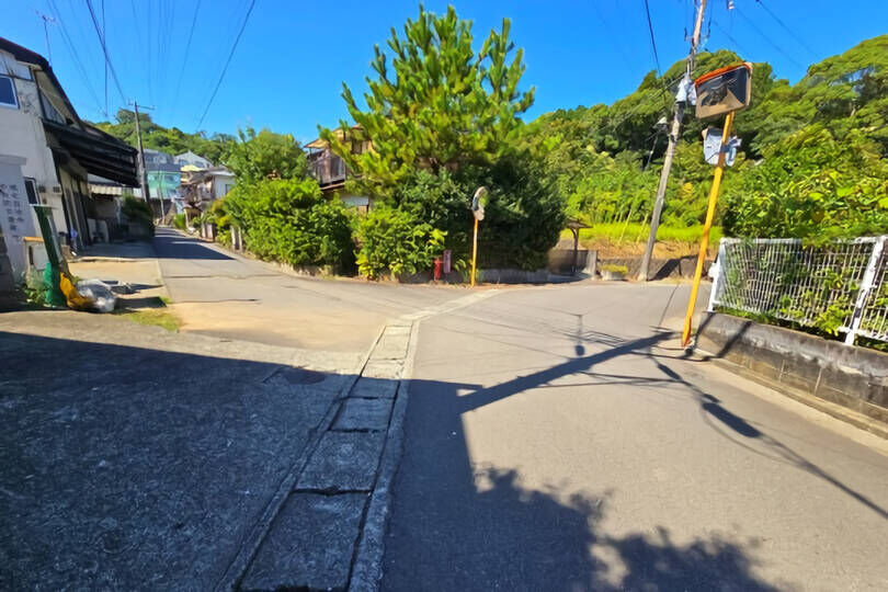 前面道路