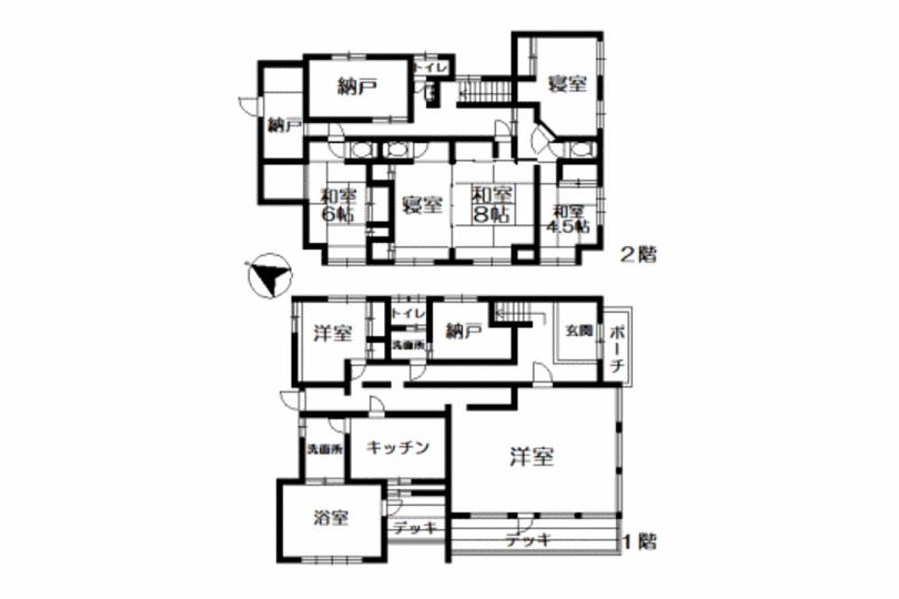 真鶴町岩　自然環境豊かな6DK戸建　ペンション営業中 画像6