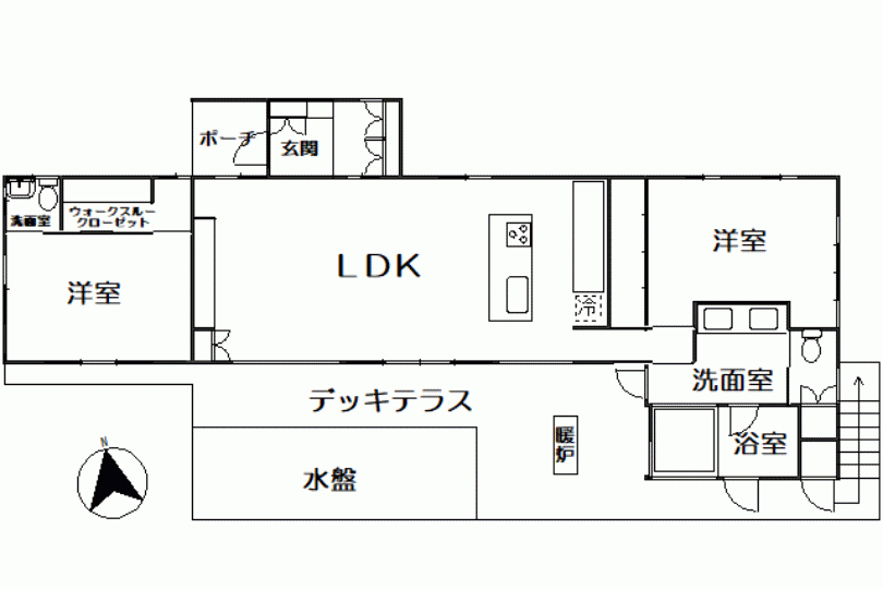 湯河原町吉浜 雄大な水平線と木々の佇まいを楽しむ 新築平家建 画像13