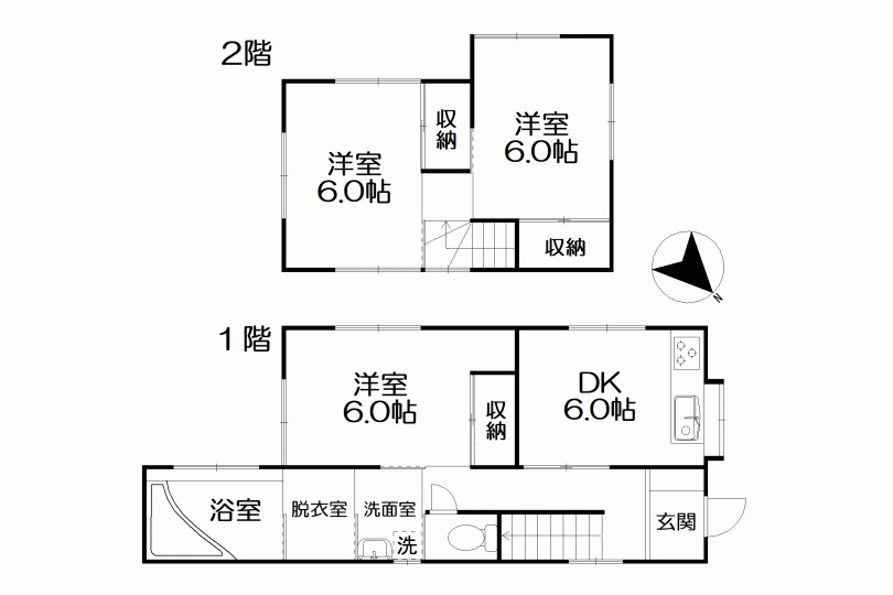 熱海市泉 令和7年リフォーム実施 3DKのコンパクトな戸建 画像13