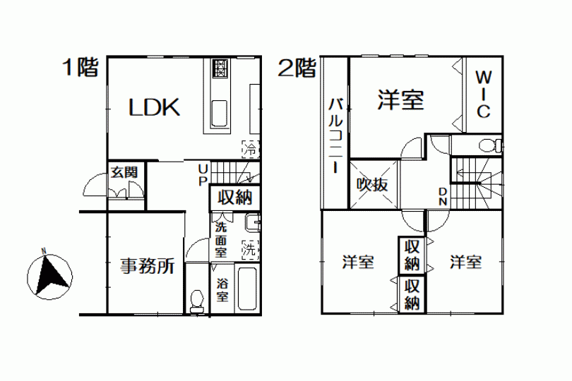 湯河原町中央　オフィス付き戸建　駅徒歩圏　陽当たり良好角地 画像4