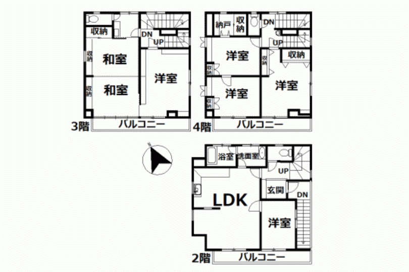 熱海市渚町　海・花火望む屋上付　1階店舗＋住居　4階建て一棟売りビル 画像13