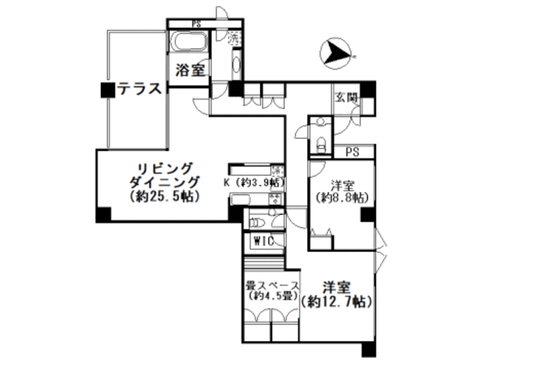 スコーレ熱海　約25帖広々LDKの戸別温泉付きリゾートマンション 画像13