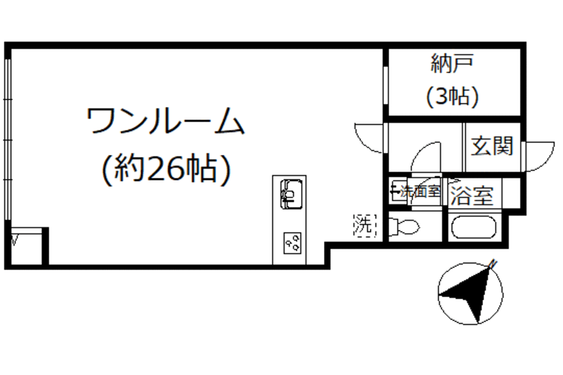 熱海アビタシオン2号棟　海眺望・リフォーム済みの美室　戸別温泉付き1R＋S 画像13