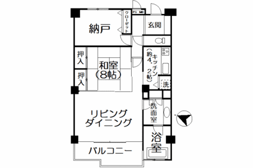マリンバース真鶴 相模湾を望む1LDK+S 駅徒歩圏...
