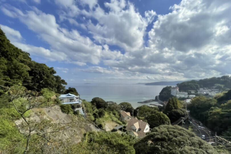 熱海アビタシオン3号棟　高台から相模湾を見渡す解放的な眺め　戸別温泉付き3K 画像2