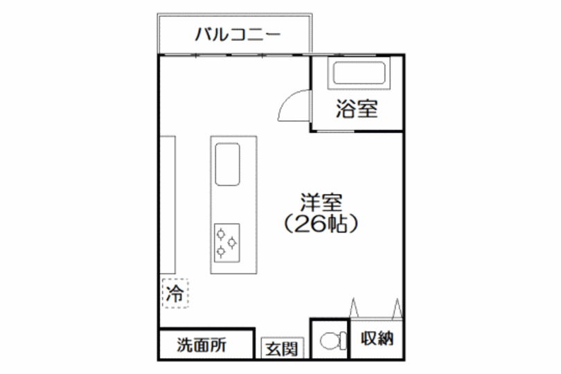 熱海アビタシオン１号棟　4階ワンルーム　オーナーチェンジ 画像9