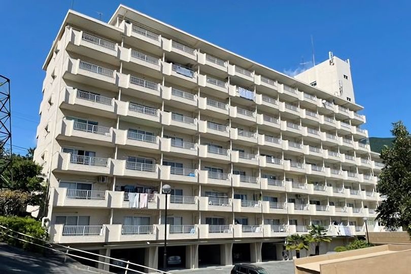 湯河原サニーハイツ1号館　海遠望　3階1LDK　源泉...