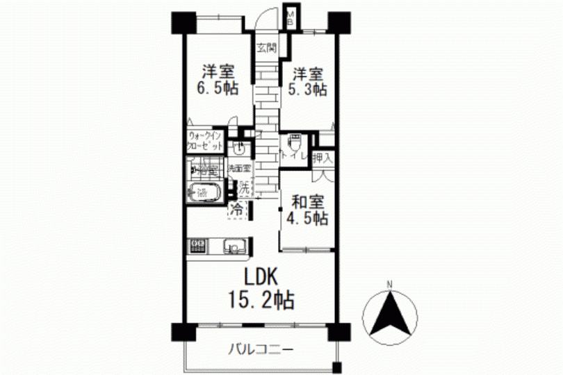 レーベンリゾシア湯河原　駅徒歩4分・温泉大浴場・ペット可の3LDK 画像12