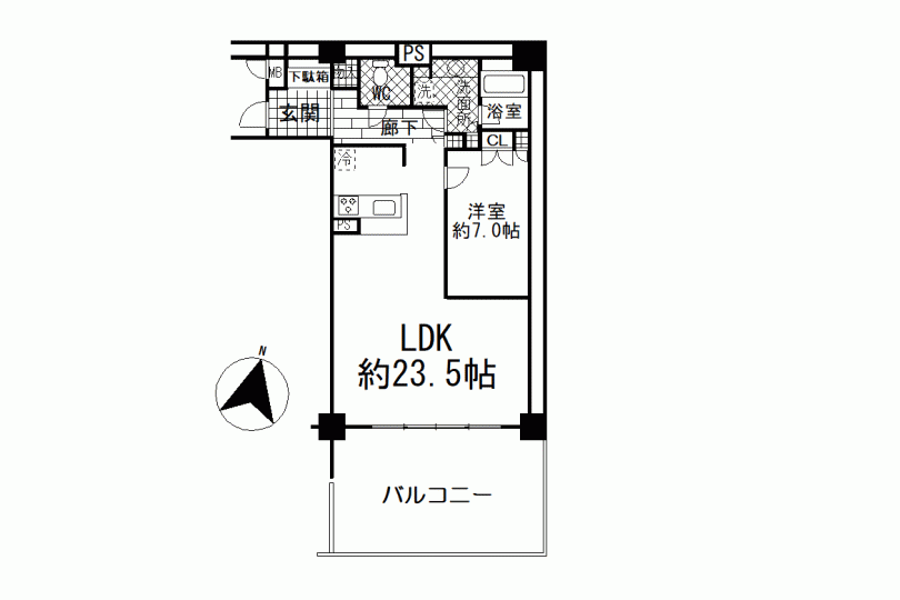 フォーシーズンズフォレスト湯河原　3階角部屋1LDK　南向き陽当たり良好 画像13