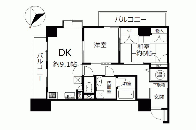 ライオンズマンション湯河原第5 最上階角部屋からの海眺望・温泉を楽しむ 画像11