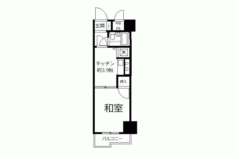 ライオンズマンション湯河原第6　生活便利な定住地　山並み眺望　2階1K 画像12