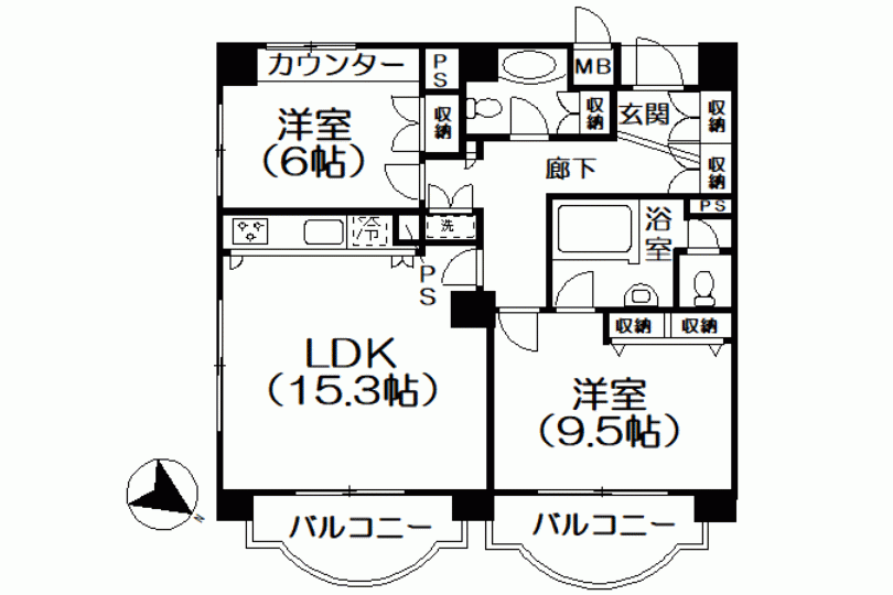 パークセレノ真鶴ベルデ 共用施設充実のリゾートMS 4階2LDK 画像7