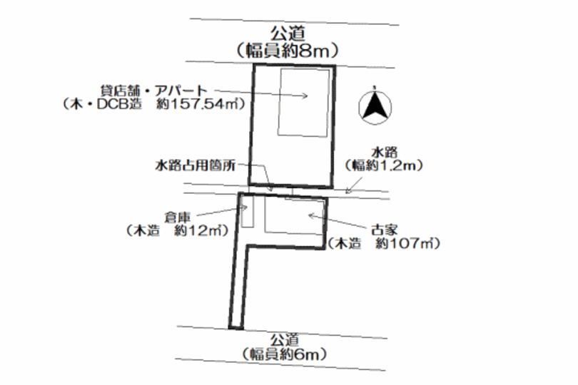 湯河原町土肥　一棟売アパート・古家付き住宅用地　駅徒歩約8分　生活便利 画像7